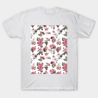 Vintage Pink Roses T-Shirt